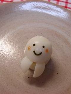 ウズラのオバケちゃん(キャラ弁おかず)-レシピのメイン写真