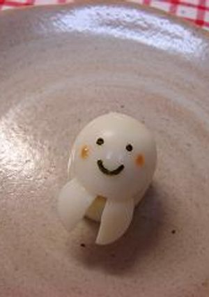 ウズラのオバケちゃん（キャラ弁おかず）-レシピのメイン写真