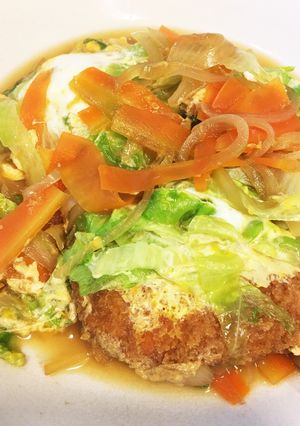 レタスと卵でコロッケアレンジ-レシピのメイン写真