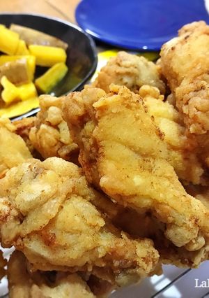 ジューシーでカリカリの唐揚げ♪-レシピのメイン写真