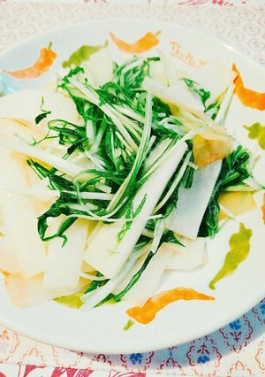 大根と水菜の温サラダ-レシピのメイン写真