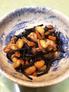 具沢山ヒジキの煮物-レシピのメイン写真