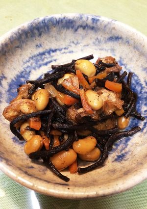 具沢山ヒジキの煮物-レシピのメイン写真
