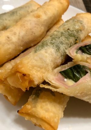 ☆材料４つ！簡単チーズ春巻き♪-レシピのメイン写真