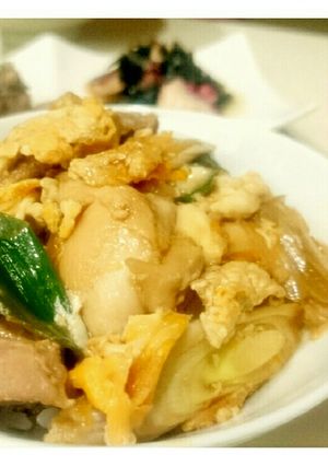 彼にがっつりごはん♥簡単親子丼-レシピのメイン写真