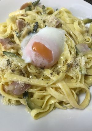 濃厚カルボナーラ-レシピのメイン写真