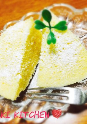 ♡レンジで簡単！おからシフォン♡-レシピのメイン写真