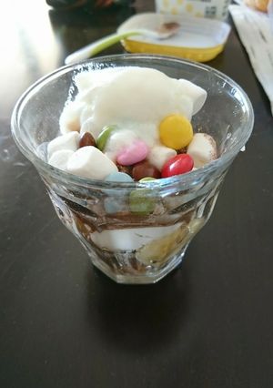 ヨーグルトアート♪ヨーグルトパフェ-レシピのメイン写真