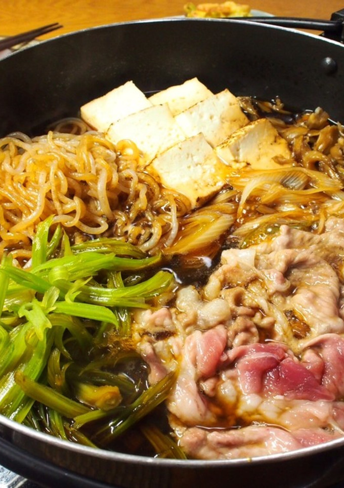 若ごぼうの豚すき焼き-レシピのメイン写真