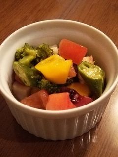 タコと野菜のマリネ-レシピのメイン写真