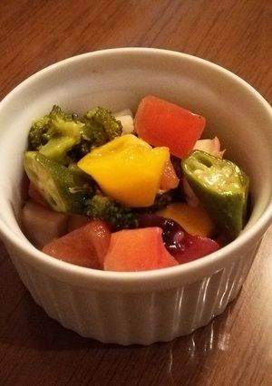 タコと野菜のマリネ-レシピのメイン写真