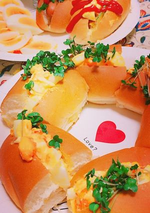 ひな祭りにも♡たっぷりタマゴサンド-レシピのメイン写真