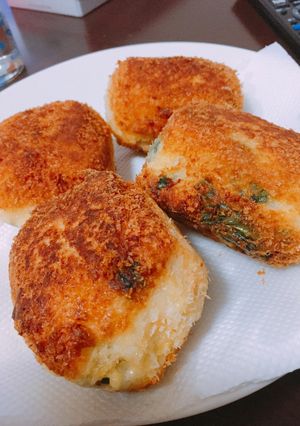 ほうれん草とハムのポテトチーズコロッケ☆-レシピのメイン写真