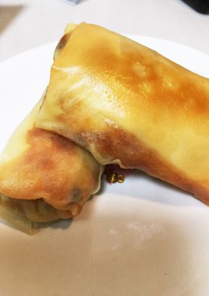 簡単！ツナと大豆のカレーチーズ春巻き☆-レシピのメイン写真
