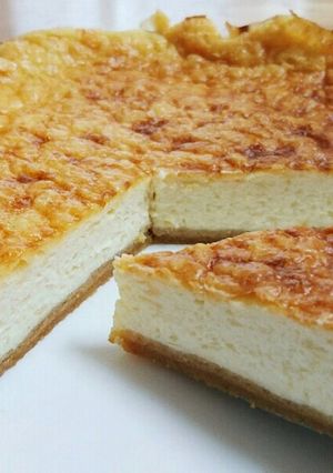 混ぜたら焼くだけ。基本簡単チーズケーキ☆-レシピのメイン写真