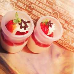 豆乳の苺ムース-レシピのメイン写真