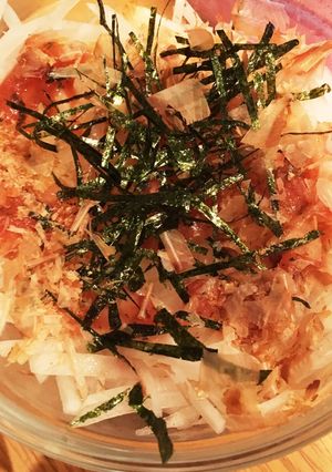 簡単さっぱり★梅ドレ大根サラダ-レシピのメイン写真