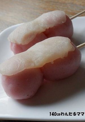 電子レンジで簡単★桜団子-レシピのメイン写真