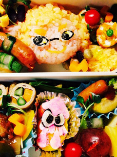 キャラ弁 スプラトゥーン-レシピのメイン写真