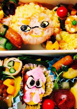 キャラ弁 スプラトゥーン-レシピのメイン写真