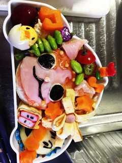 キャラ弁 妖怪ウォッチじばにゃん-レシピのメイン写真