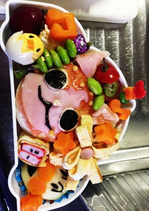 キャラ弁 妖怪ウォッチじばにゃん-レシピのメイン写真