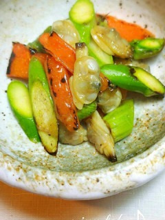 お弁当に♡冷凍アサリと野菜の中華炒め♪-レシピのメイン写真