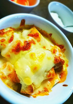 超簡単！！パンでグラタン-レシピのメイン写真