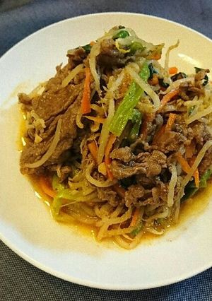 コチュジャンの牛肉野菜炒め-レシピのメイン写真