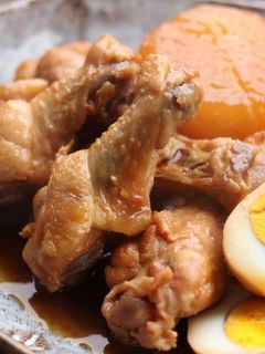 焼肉のタレで♪手羽元と大根のこってり煮-レシピのメイン写真