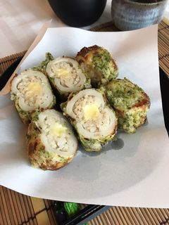 ★竹輪のチーズin天むす★-レシピのメイン写真