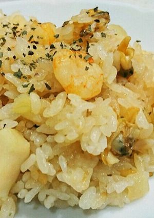 絶品！！炊飯器で作る☆シーフードピラフ☆-レシピのメイン写真