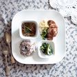 野菜たっぷり豚フィレ肉の生姜焼きのセット