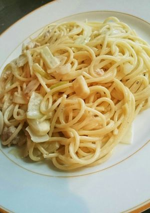 なんちゃってカルボナーラ【寿司屋の賄い】-レシピのメイン写真
