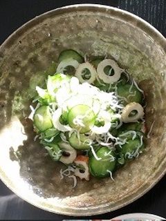 きゅうりとちくわとしらすの和えもの-レシピのメイン写真
