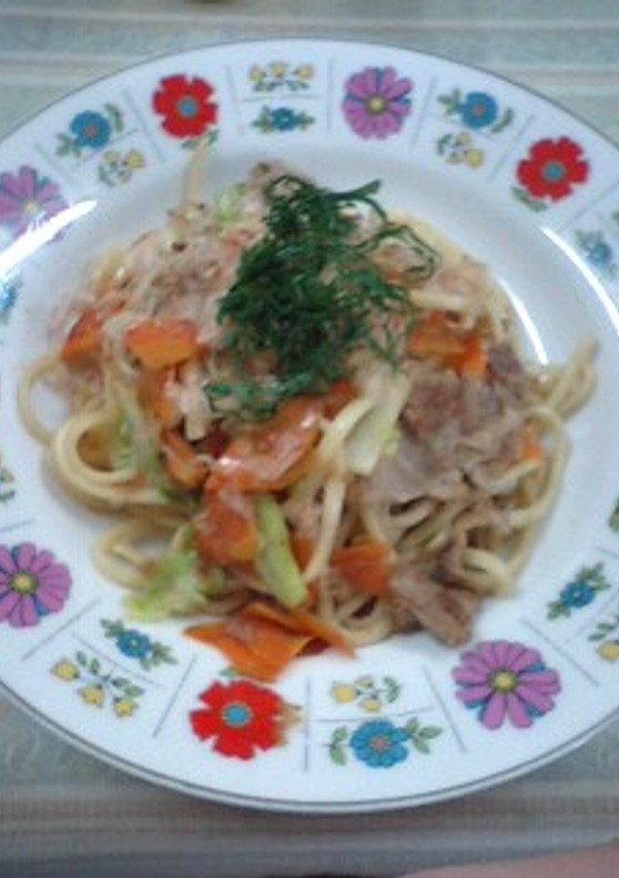 料理人?!の簡単焼きうどん★-レシピのメイン写真