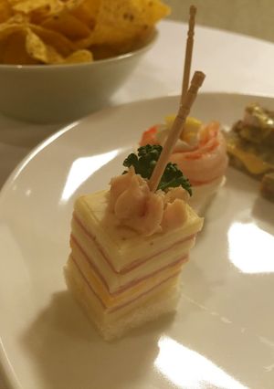 チーズとハムのクリームサンド-レシピのメイン写真