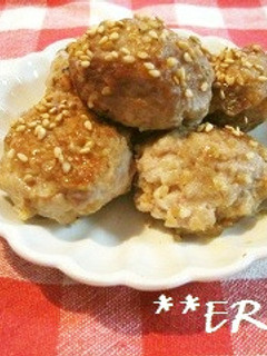 豆腐入り肉団子~♪♪-レシピのメイン写真