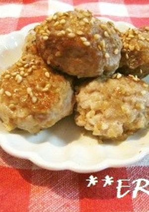豆腐入り肉団子~♪♪-レシピのメイン写真
