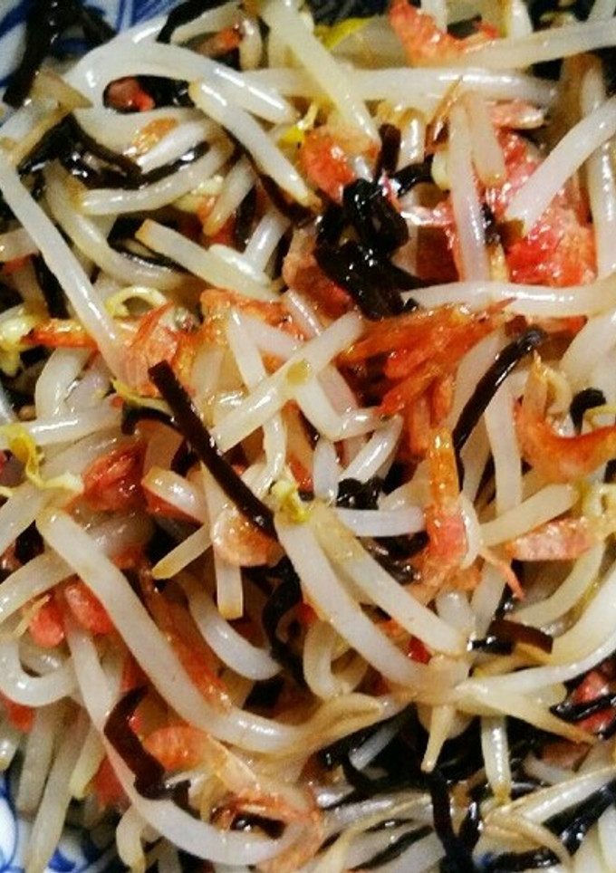 もやしの消費にも！！もやしの塩昆布和え-レシピのメイン写真