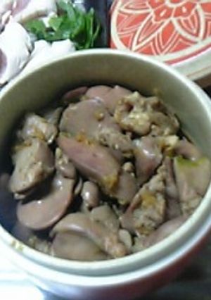 鶏レバー　にんにくしょうが醤油漬け-レシピのメイン写真
