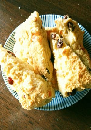 しっとりフルーツスコーン【豆腐】-レシピのメイン写真