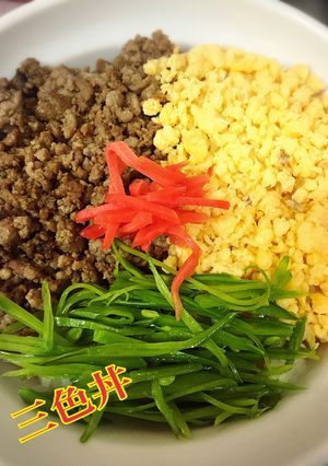 そぼろ丼（三色丼）-レシピのメイン写真
