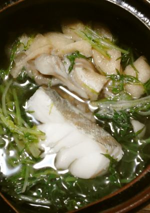 鍋☆糖尿病のおかず。鱈と水菜鍋-レシピのメイン写真