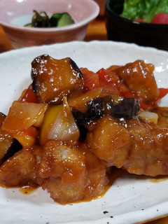 トマト甘酢あんかけ-レシピのメイン写真