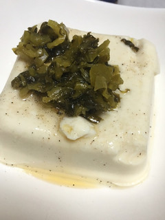 冷奴 中華風 高菜漬物-レシピのメイン写真