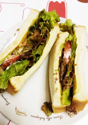 野菜サンドイッチ-レシピのメイン写真