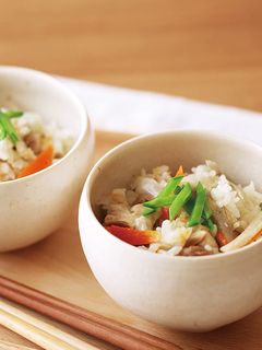 鶏ごぼう炊き込みご飯-レシピのメイン写真