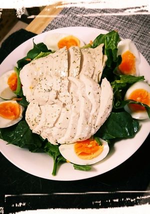 簡単～☆サラダチキン-レシピのメイン写真