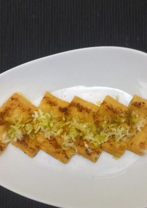 スパイシーな白ワインに。油揚げの油淋鶏風-レシピのメイン写真